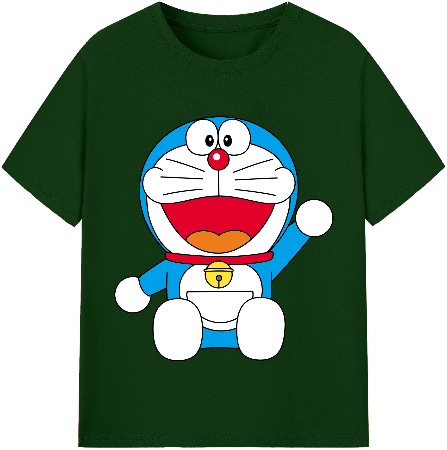（画像用） ドラえもん Doraemon 綿100％半袖Tシャツ（フロントプリント）